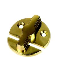 Sea-Dog 2223651 Door Button, #6 Fh, Brass, Weight= .13 A=1-3/16