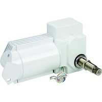 Seadog Powder Coated Aluminum & Stainless Waterproof Heavy Duty 12V Wiper Motor | White Finish - 412228W-3 - 354-412228W3F1