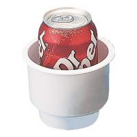 Seadog 588061 Flush Mt Drink Holder Combo White - 588061 - 354-588061F1