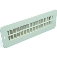 Thetford 94259 Floor Register W/Damper, Polar White - 94259 - 363-94259 Superseded By: 865-94259F1