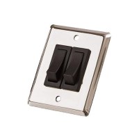 Seadog Wall Switch Panel W/2 Switches - 403020-1 - 354-4030201F1