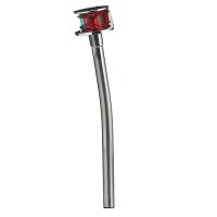 Seachoice Bow Pole Light, Marine Navigation, Chrome Bi-Color, 1 Nautical Mile Visibility - 5091 - 50-05091F1