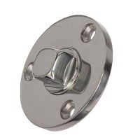 Seachoice Garboard Drain Plug, Stainless Steel, Fits 1/2 In. Pipe, Includes Flange And Plug - 18711 - 50-18711F1