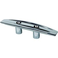 Seachoice 30341 Open Base Cleat, Chrome/Zinc, 6-1/8