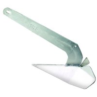 Seachoice Hot Dipped Galvanized Plow Anchor, 22 Lbs. - 41550 - 50-41550F1