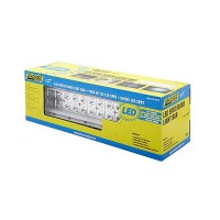Seachoice 51683 Led Spot/Flood Light Bar, White Housing 24 Leds, 13.6