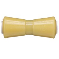 Seachoice Non-Marking Tp Yellow Rubber Keel Roller With 5/8