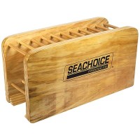 Seachoice 50-Oarrack 10-Oar Wood Rack, Natural Finish - Oarrack - 50-Oarrackf1