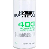 West System 40328 Microfibers, Off-White, 20 Oz., 12/Case - 403-28 - 655-40328F1