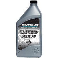 4-Stroke Synthetic Blend Fc-W Outboard Oil, 25W-50, 208L Drum - 858119Q01 - 710-92-858119Q01F1