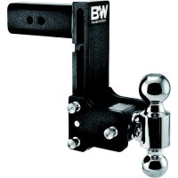 B&W Ts20040B Trailer Hitches Tow & Stow Dual Ball Receiver Hitch | Fits 2-1/2